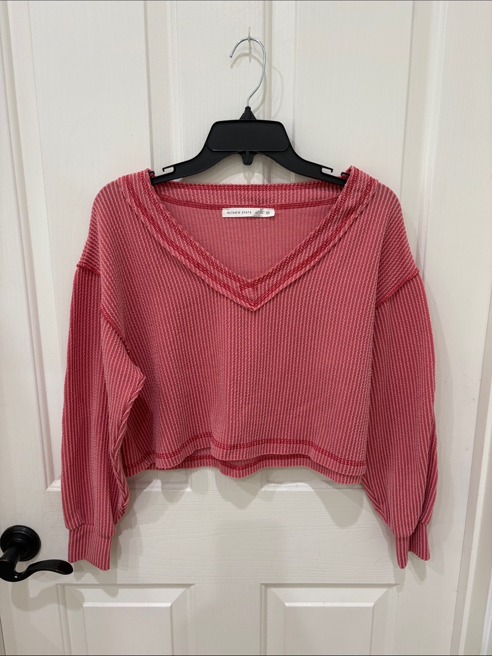 Altar’d State Layne Ribbed Top